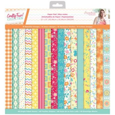 Crafter's Companion Designpapier - Crafty Fun